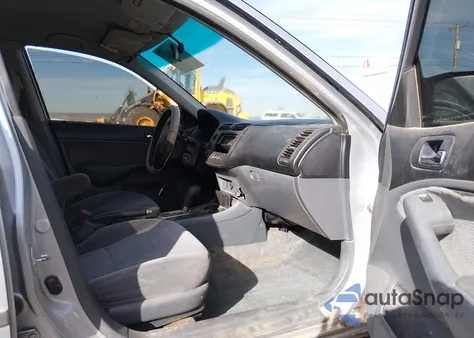 2002 Honda Civic Lx из США, поврежденный, VIN 1HGES16562L036447